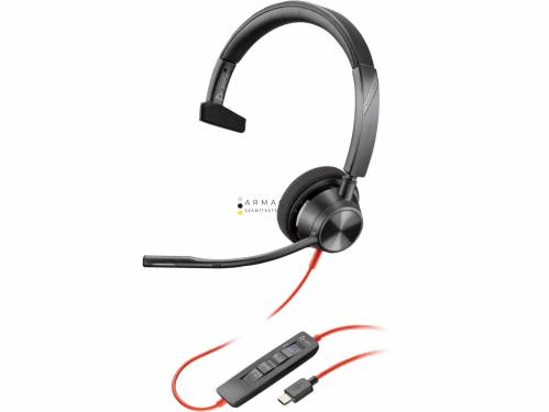 Poly Plantronics Blackwire C3310-M USB-C/A Headset Black